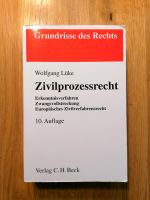 Zivilprozessrecht, Lüke, 23. Auflage Dresden - Cotta Vorschau