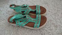 Damen Sandalen von Inuovo Gr.42 in mint Echtes Leder Schwerin - Mueßer Holz Vorschau