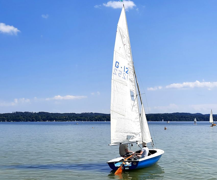 Segeljolle Windy, Baujahr 1981, segelfertig, Trailer, Ammersee in München