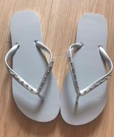 Accessorize Flip Flops 40/41 Silber Neu Hessen - Wiesbaden Vorschau