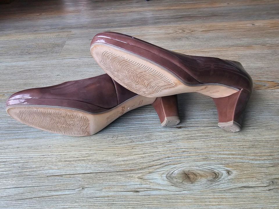 Gabor Plateau-Lack-Pumps Gr. 5 (38) - neu in Bad Ditzenbach