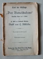 Text der Gesänge zu „Der Bettelstudent“ (1910/20er Jahre) Berlin - Friedenau Vorschau