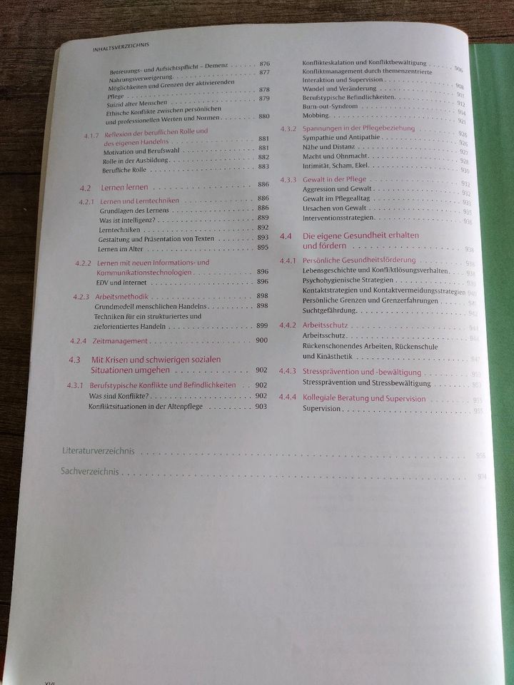 ALTENPFLEGE IN LERNFELDERN Thieme Pflege Anatomie Physio Fachbuch in Wilnsdorf