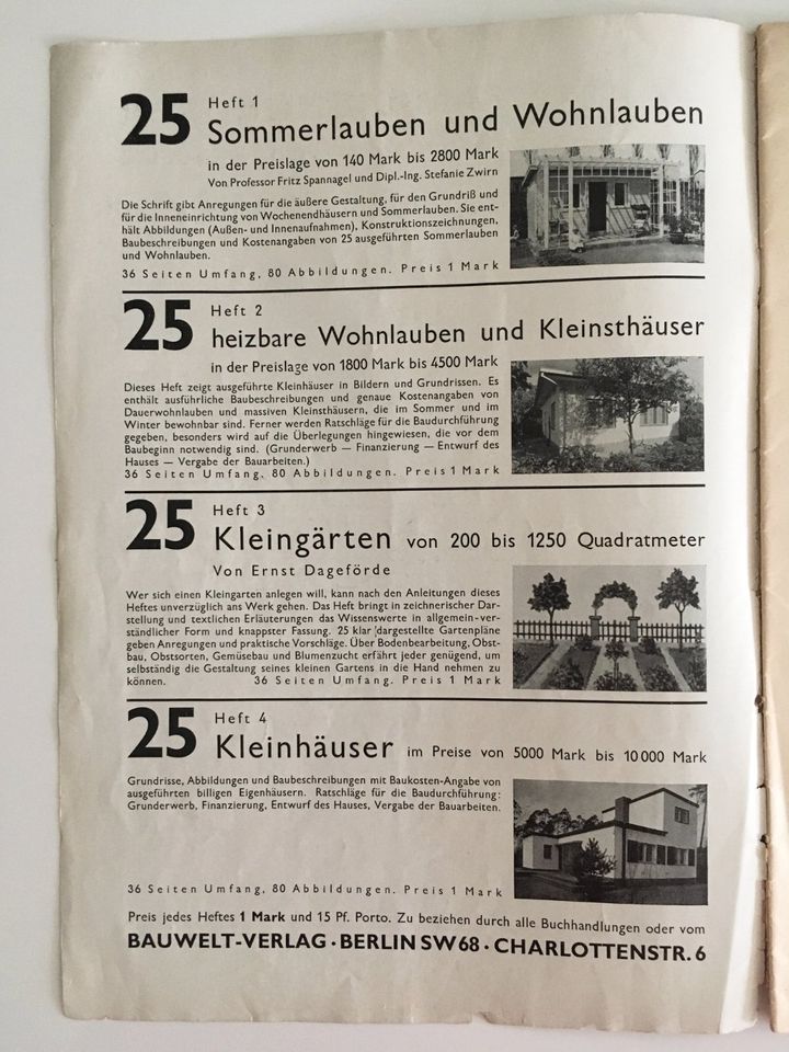 ❣️ALT! 2 Broschüren 1950er/60er ARCHITEKTUR BAUWESEN ING.-Bau❣️ in Halberstadt
