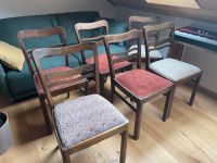6 Stühle Vollholz vom Schreiner für Esszimmer Bayern - Karlstadt Vorschau