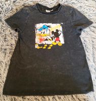 Disney Mickey Donald T-Shirt Primark Gr. XS 34/36 grau meliert Brandenburg - Premnitz Vorschau