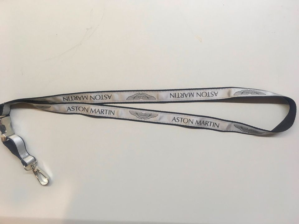 Aston Martin Schlüsselband/Lanyard - Vintage - Neuwertig! in Weissach