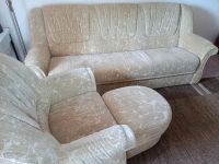 ☝️ Couch Schlafcouch Couchgarnitur Sofa mit Sessel und Hocker❣️ Sachsen - Nossen Vorschau