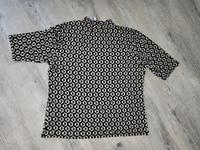 tshirt Top Muster schwarz beige gr.XL Hessen - Ebsdorfergrund Vorschau