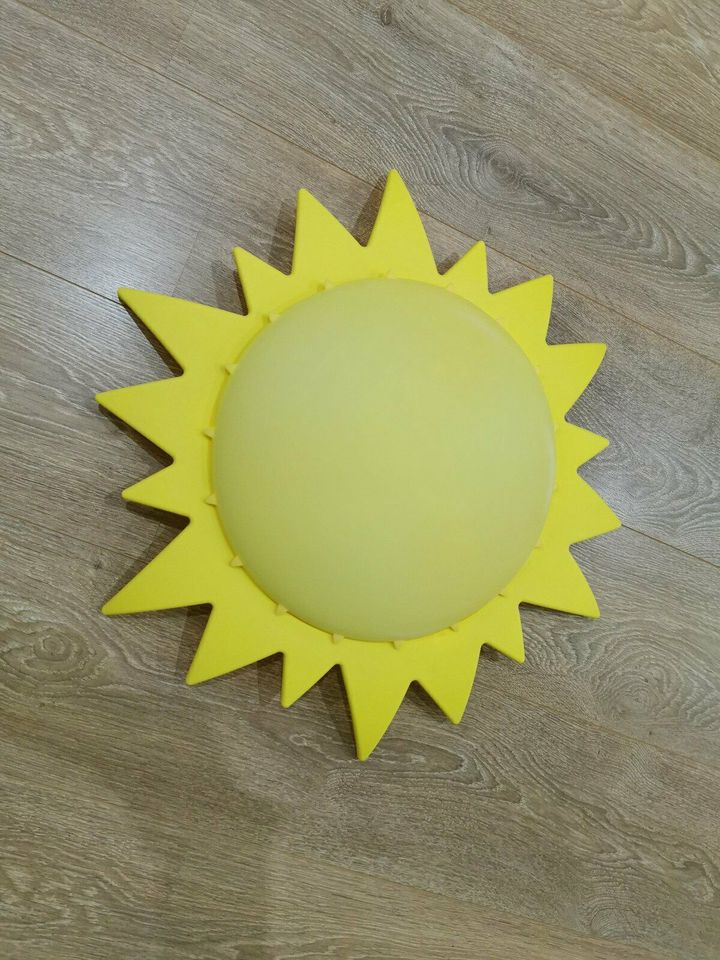 Sonnenlampe Ikea Smila Sol fürs Kinderzimmer, Deckenleuchte in Ebersbach bei Großenhain