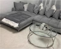 Couch Tisch Rund Silber Chrome 1x1 Wohnzimmer Essen - Essen-Borbeck Vorschau