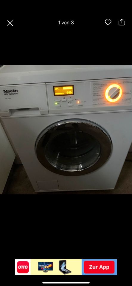Miele Waschmaschine PW 5065 Professional in Friedrichsthal