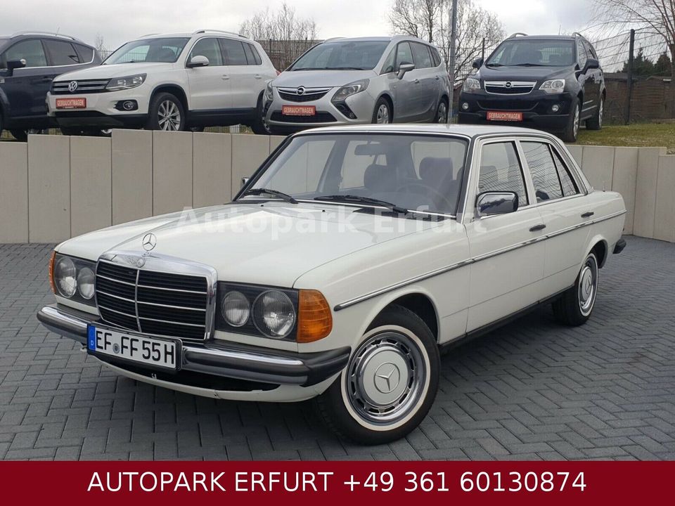 Mercedes-Benz 200 W123 Automatik*Vollrestauriert*H-Kennzeichen in Erfurt