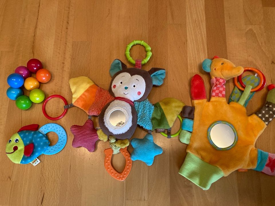 Set Babyspielzeug Fehn Haba in Droyßig