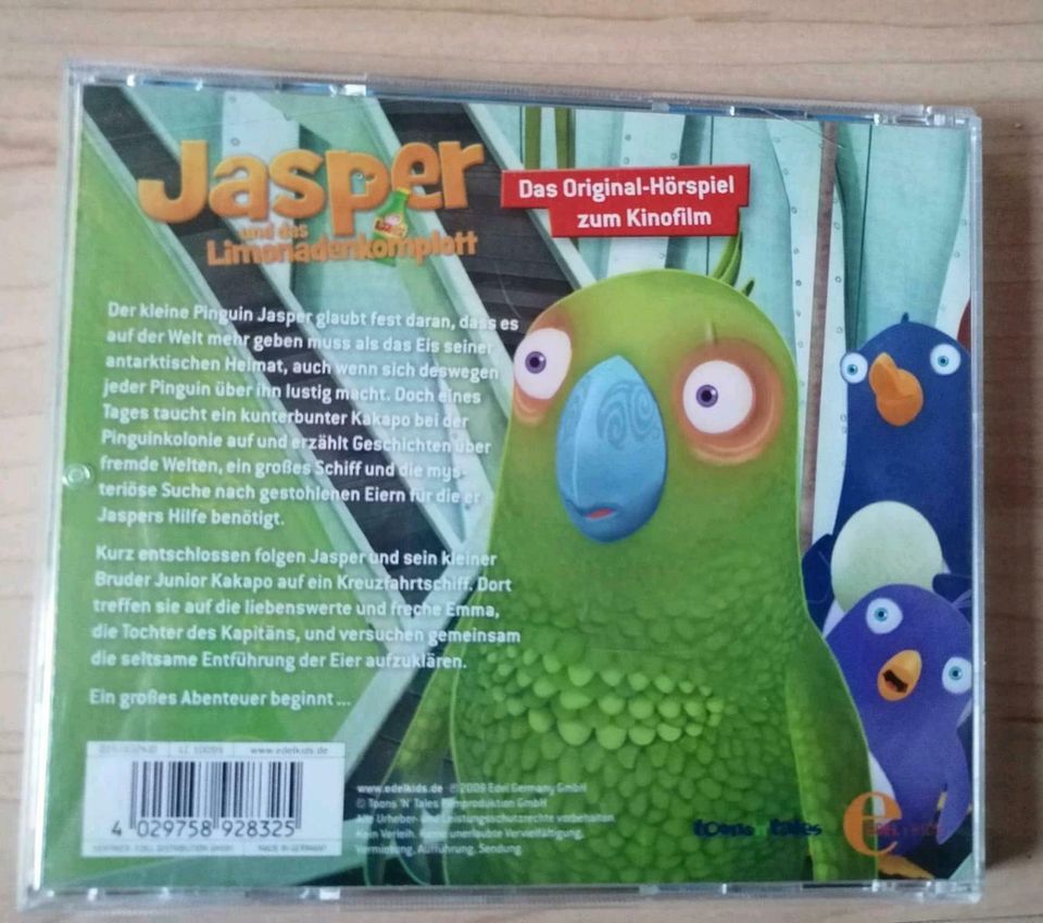 CD Hörspiel Jasper und das Limonadenkomplott in Etgersleben