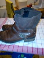 Damen Stiefeletten Rieker Brau Leder gr.39 Bayern - Stephanskirchen Vorschau
