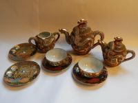 handbemaltes plastisches japanisches Porzellan Tee-Set SELTENHEIT Mecklenburg-Vorpommern - Stralsund Vorschau