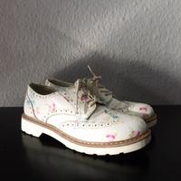 DEICHMANN Brogues Schnürschuh Schuh weiss Blumenmuster Martin 36 Sachsen-Anhalt - Magdeburg Vorschau
