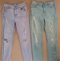 Jeans Hosen Gr. 152 158 C&A Mädchen Ripped Jeans Paket Baden-Württemberg - Leonberg Vorschau