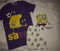 Zweiteiliger Schlafanzug Set Spongebob + T-Shirt 152-164 Nordrhein-Westfalen - Mönchengladbach Vorschau