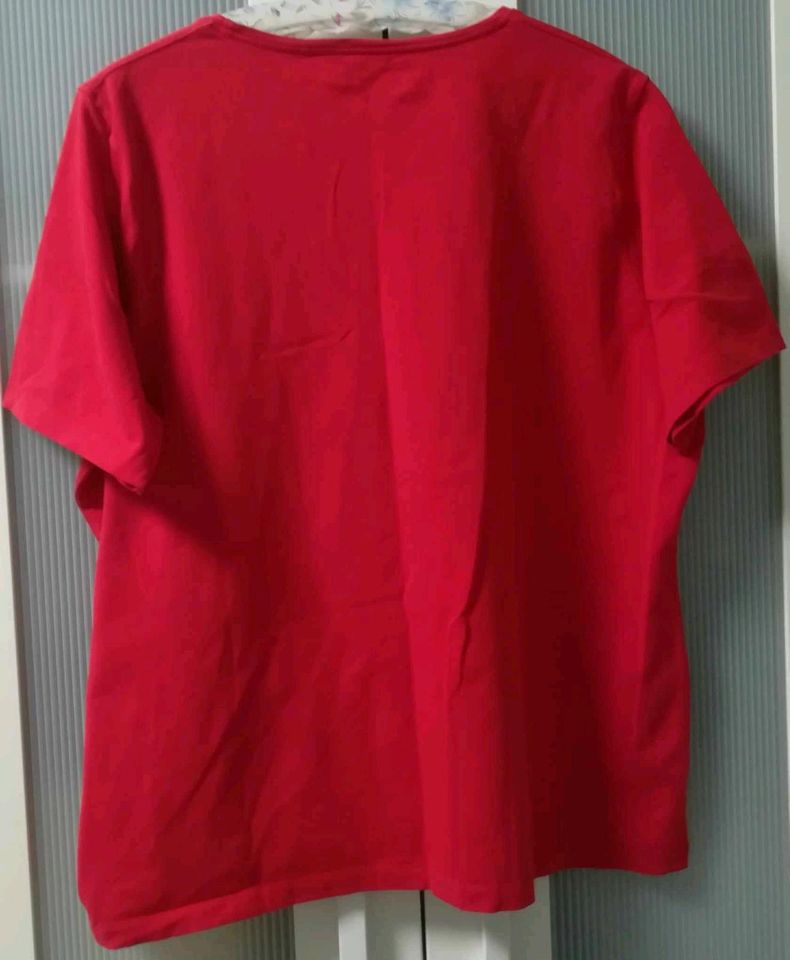 Blusenshirt Gr. 48/50, wie NEU, eleg. T-Shirt Gr. Größe in Netzschkau