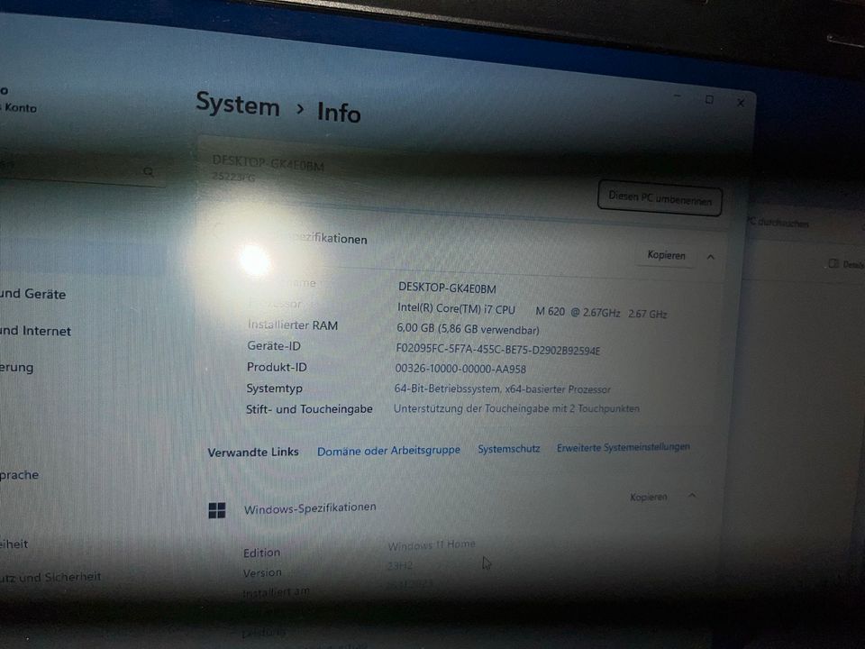 Wow Lenovo T410 Laptop i7 2,7GHz 6GB RAM in Nieste