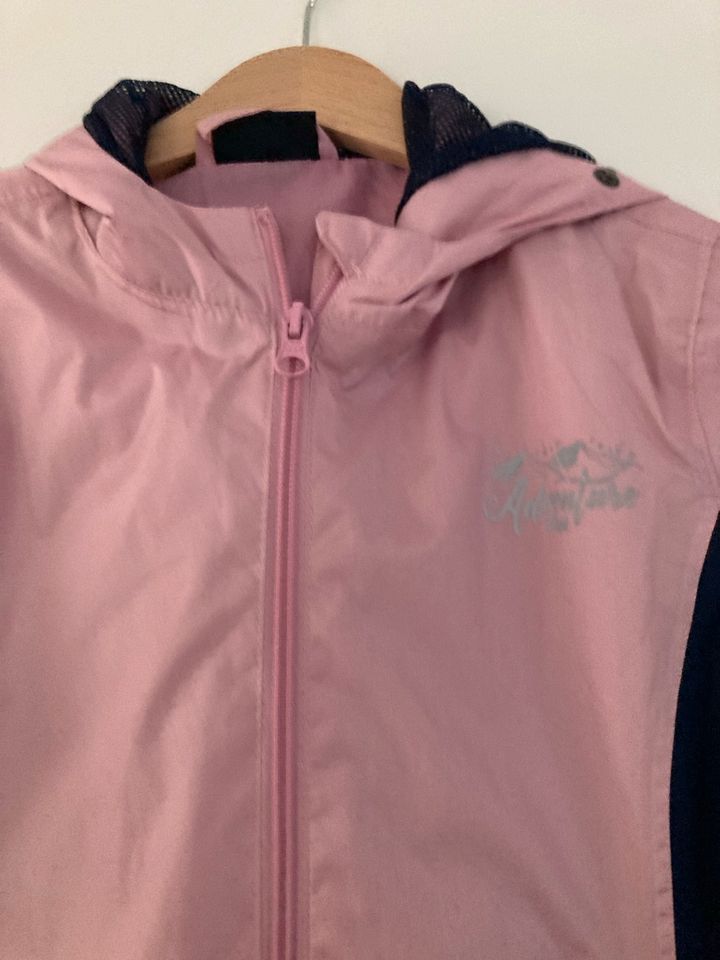 Regenjacke Rosa blau 122 128 in Steinhöring