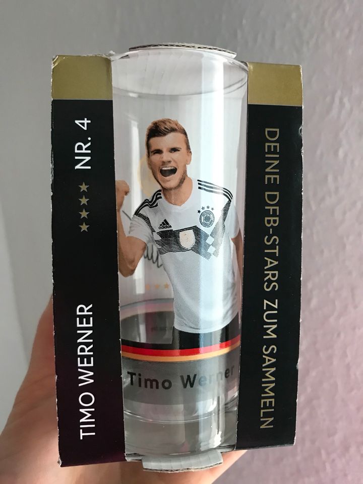 Fußball DFB-Stars zum Sammeln Nr.4 Timo Werner Nr.7 Sami Khedira in Sulzbach (Saar)