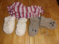 2 Paar kleine Baby Handschuhe + Schal für 5 Euro Niedersachsen - Osnabrück Vorschau