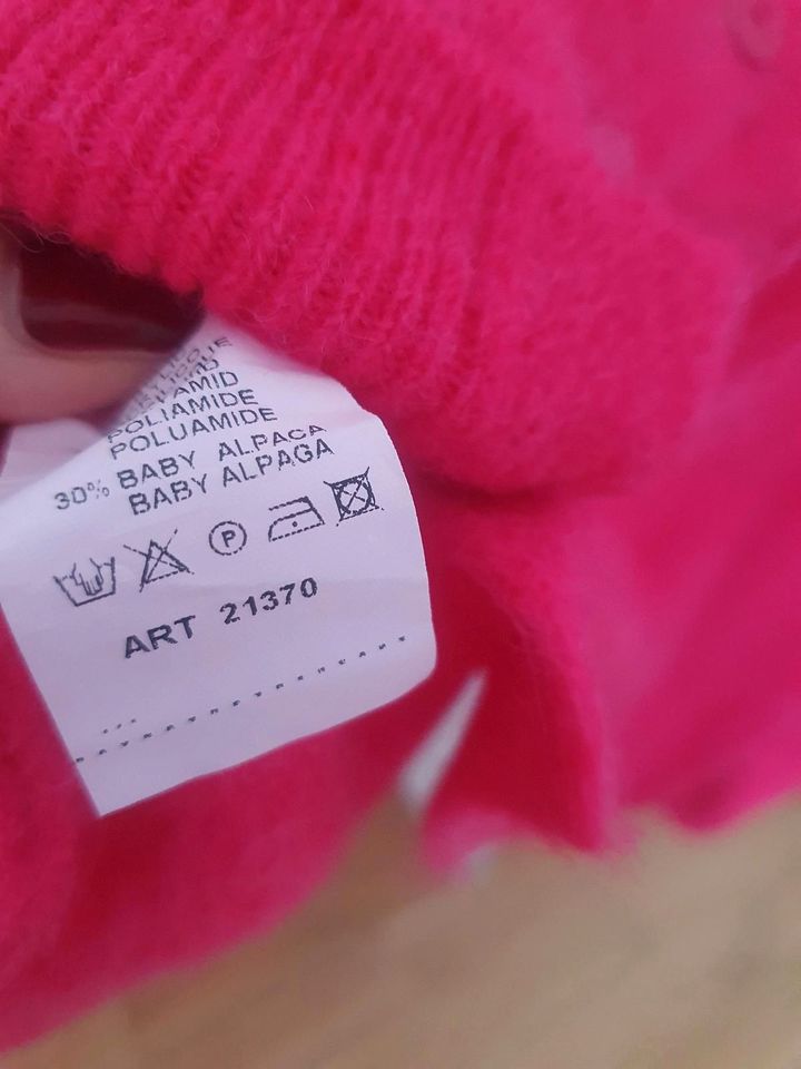 NP: 179€ Neu m Eitektt Strickjacke Damen Baby Alpaca pink XS S M in München