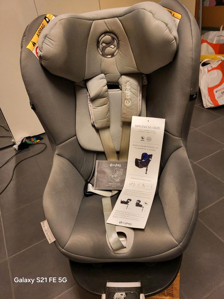 Cybex Sirona M2 i-Size Kindersitz Autositz 0-19 kg Manhattan Grey in Neckarsulm