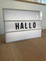 BUTLERS Blockbuster Lightbox mit schwarzen Buchstaben Bayern - Ottobeuren Vorschau