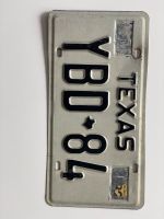 Altes Nummerschild USA Texas Original Dithmarschen - Meldorf Vorschau