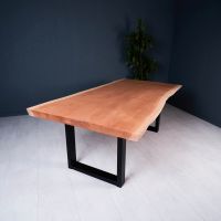 Unikat Baumstamm Tisch 220cm x 112cm Nachhaltig Massivholztisch aus einem Stück Sipo Holz! Esstisch Bohlentisch Wohnzimmertisch Holztisch Design Tisch Stahlbeine Edelstahl Tischbeine Nordrhein-Westfalen - Ochtrup Vorschau