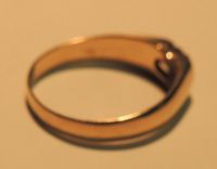 GELBGOLD  Ring Weisser Saphir 1,25 Karat, D 19,5 mm 18 K also 750 Duisburg - Meiderich/Beeck Vorschau