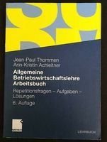 Allgemeine Betriebswirtschaftslehre Arbeitsbuch Gabler München - Hadern Vorschau