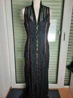Schwarz rot Maxi Kleid Knöpfe M 38 L 40 Blacklist Xtrax Gothic Nordrhein-Westfalen - Werl Vorschau