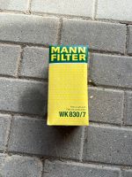 MANNFILTER WK 830/7 Kraftstofffilter Brandenburg - Perleberg Vorschau