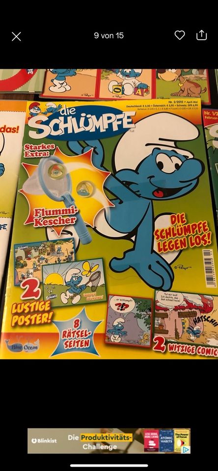 Die Schlümpfe Zeitschriften in Grevesmuehlen