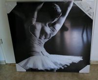 Bild auf Leinwand 75 x 75 cm Ballerina schwarz weiß Berlin - Köpenick Vorschau