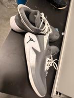 Jordan Basketballschuhe Grau/Weiß 42,5 - Gebraucht, Guter Zustand Bayern - Neusäß Vorschau