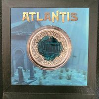 ATLANTIS Versunkene Stadt Dome 2 Oz Silber Münze 5$ Niue 2019 Bayern - Neukirchen vorm Wald Vorschau