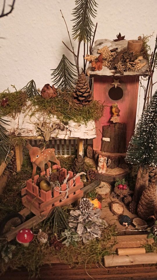 Wichtelhaus Wichteltür Weihnachtsdeko Feenhaus Gnom in Köln