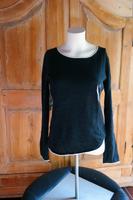 Esprit Pullover schwarz weiß dünn Longsleeve Baumwolle M 38 Bayern - Kempten Vorschau