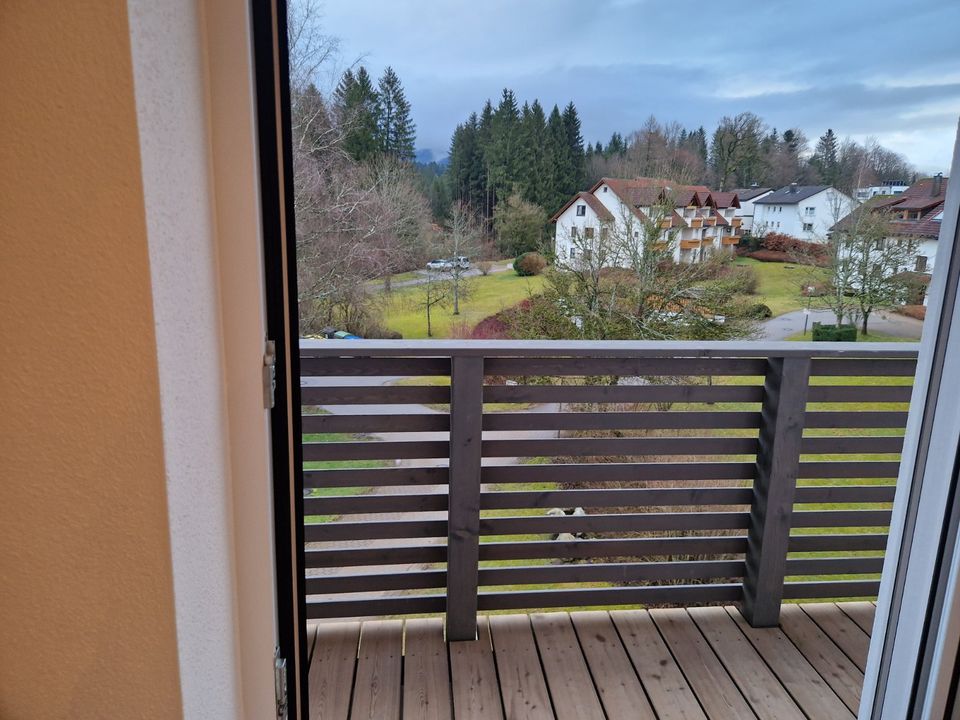 Dachgeschosswohnung mit Blick ins Grüne in Isny im Allgäu