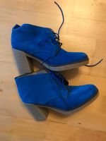 Stiefeletten von Esprit Wildleder blau Gr. 41 Kr. München - Grasbrunn Vorschau