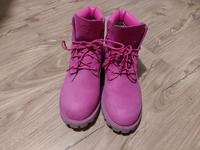 Timberland pinke Lederboots Bayern - Lappersdorf Vorschau