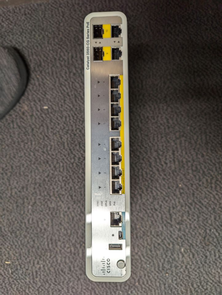 Cisco Catalyst 3560-CG POE Switch in Röttingen