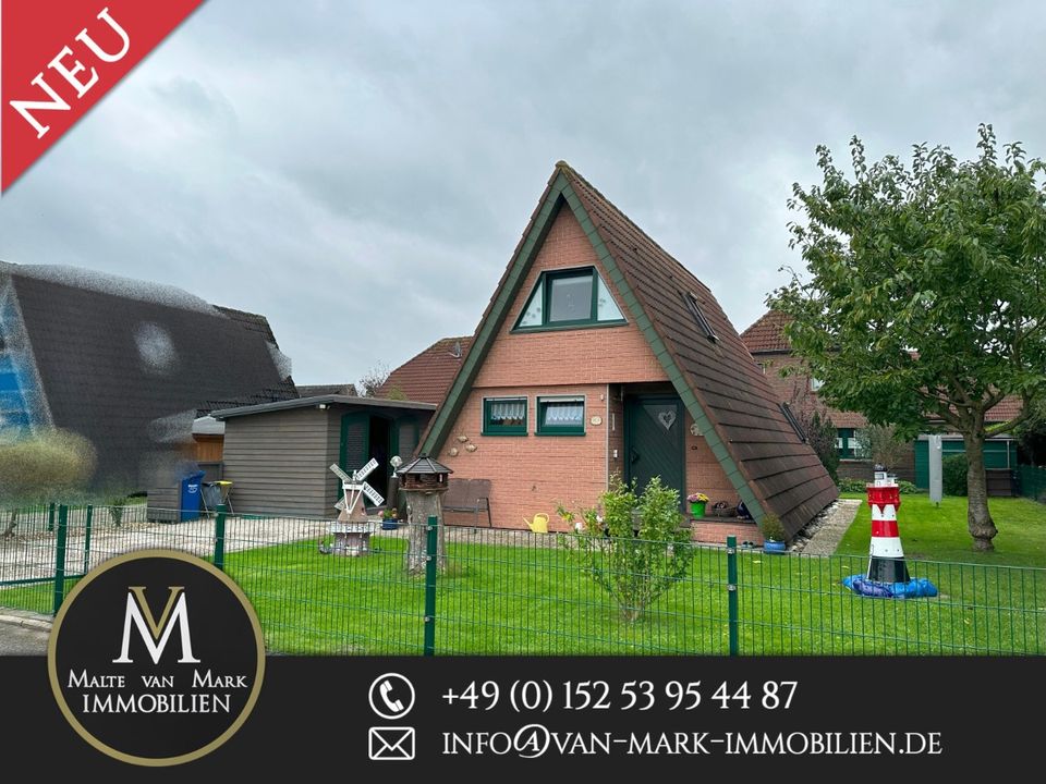 Neuer Preis!!  Ferienhaus, Nurdachhaus, Einfamilienhaus in Carolinensiel/Harlesiel in Wittmund