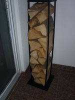 Kaminholzständer Grillholzständer Stahl 33x33x115cm ohne Holz Hessen - Langen (Hessen) Vorschau